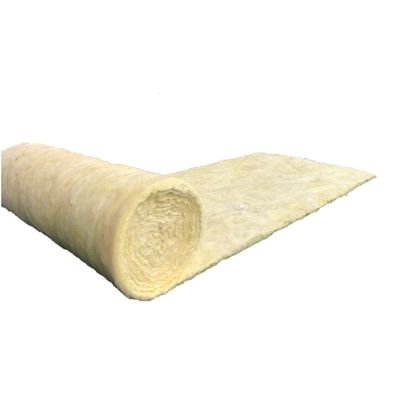 Fireproofing Glass Wool Felt for Insulation 25-200 Mm Thickness