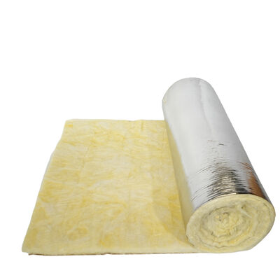 Premium Glass Wool Blanket with Class A Fire Resistance and High Moisture Resistance for HVAC & Piping – 0.031-0.042 W/mK Thermal Conductivity