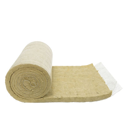 Customizable Wire Mesh Faced Rock Wool Blanket for Specialized Industrial Applications