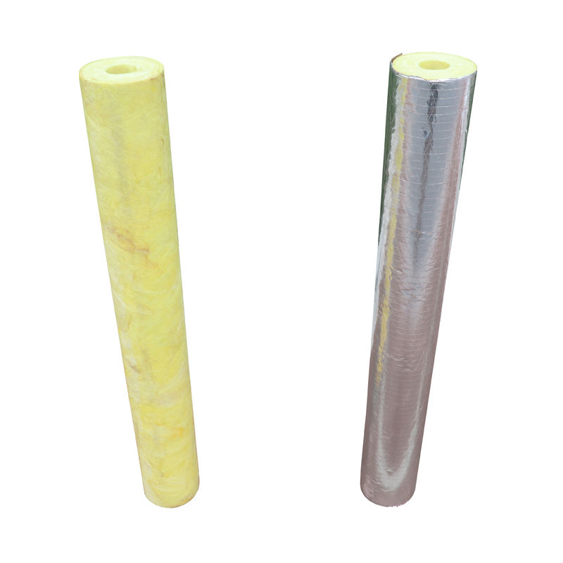 Fireproof Performance Guaranteed Glass Wool Fiberglass Pipe Insulation For HVAC Ducts