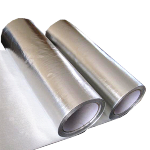 FANRYN FG-R701 Fire Retardant Aluminum-Glass Cloth Foil - Class 1 Rated Vapor Barrier for HVAC Duct Wrap