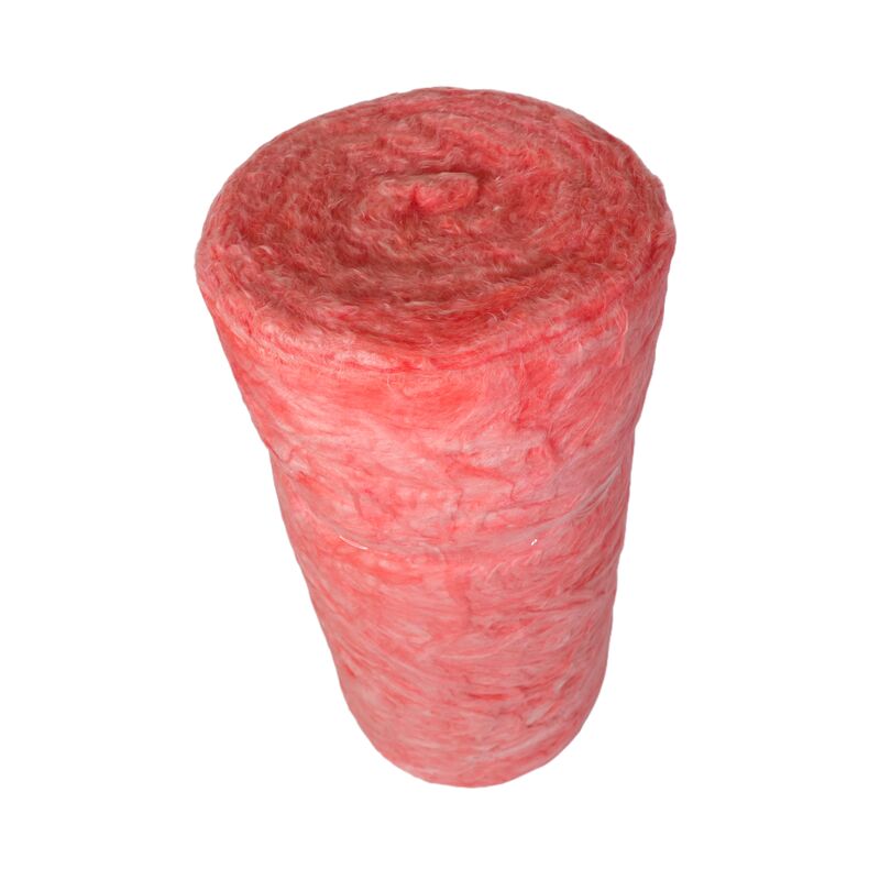 glass Insulation red Color Sound Absorption Fiberglass Insulation Roll Glass Wool Blanket